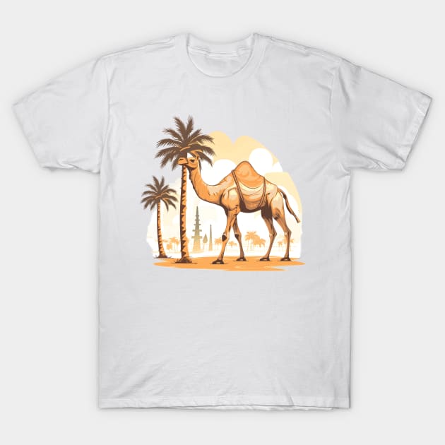 Camel T-Shirt by zooleisurelife